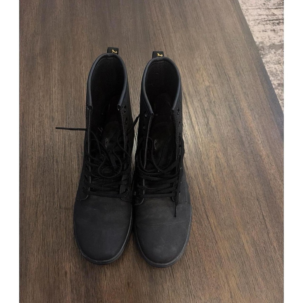 Dr Martens Women's Sheridan Black Leather Ankle Boots Size 10